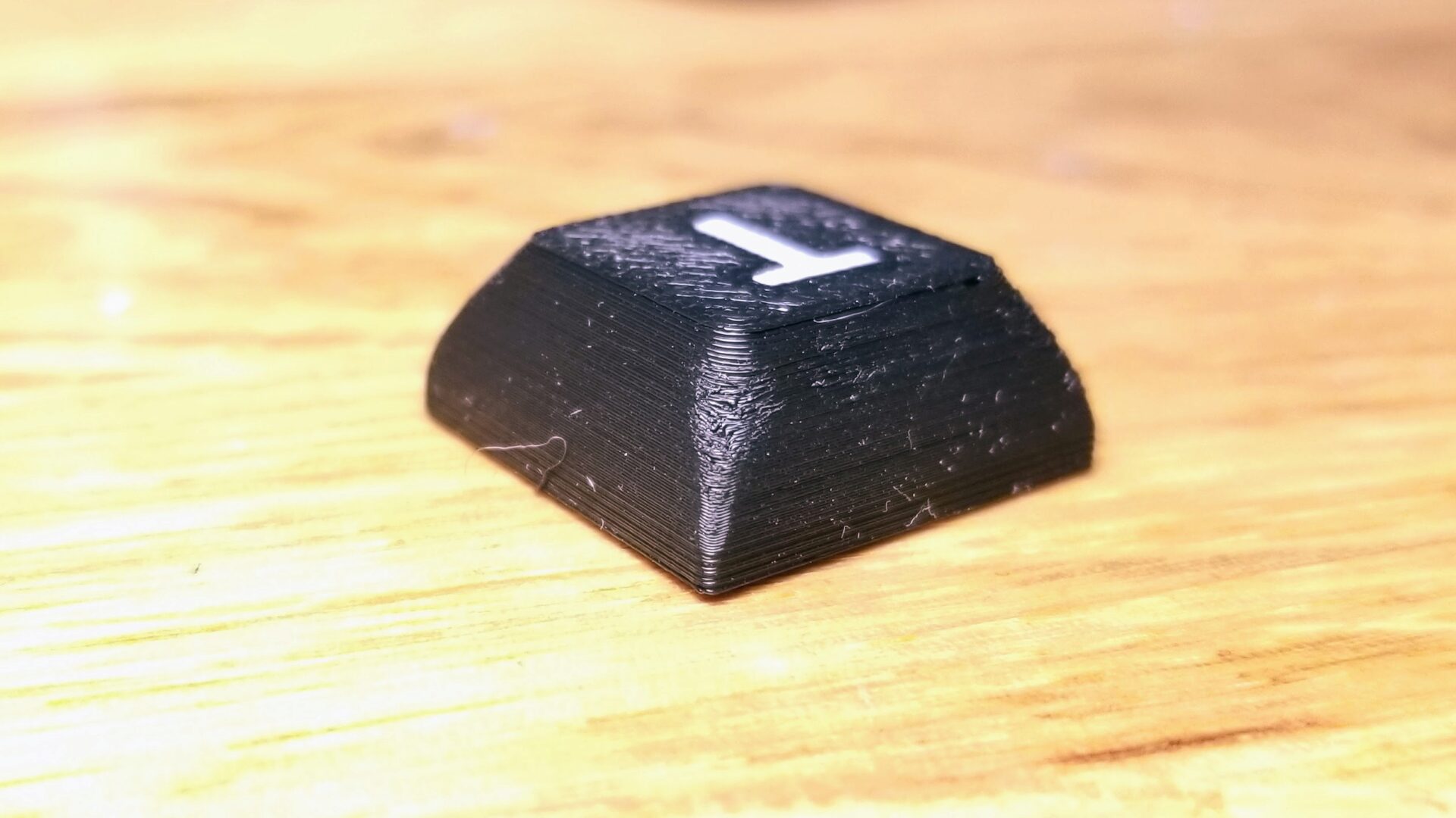 Keycap imperfections