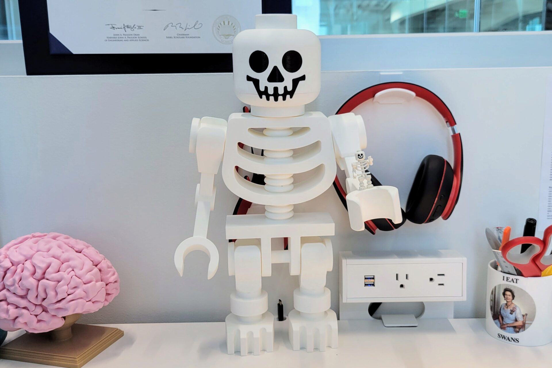 Mega Lego Skeleton